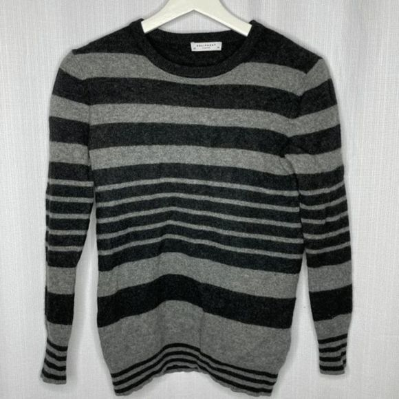 Equipment Gray Black Cashmere‎ Sweater - Picture 1 of 3